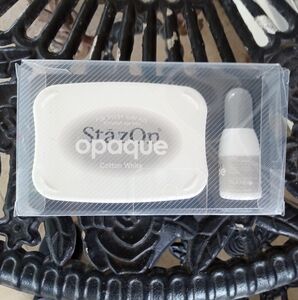 StazOn ink pads are perfect for all non-porous surfaces such as plastic, metal,